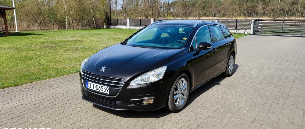 Peugeot 508 cena 32900 przebieg: 192700, rok produkcji 2012 z Skępe małe 121